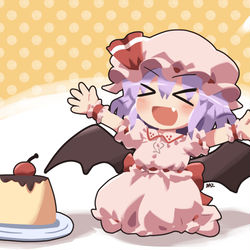 This is a pixiv picture whose title is おぜうさまとプリン.