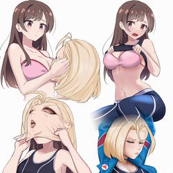 This is a pixiv picture whose title is 【request】Change to Cammy.