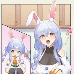 This is a pixiv picture whose title is ぺこらママ🥕.
