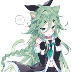 This is a pixiv picture whose title is ねこ山風.