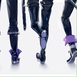 This is a pixiv picture whose title is 江戸三作.