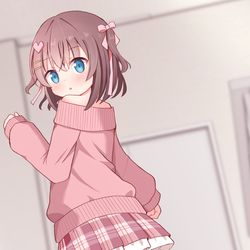 This is a pixiv picture whose title is ピンクコーデ男の娘２.
