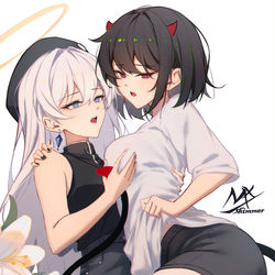 This is a pixiv picture whose title is ❤.