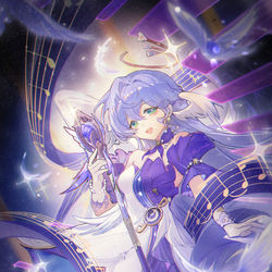 This is a pixiv picture whose title is 星々の反響.