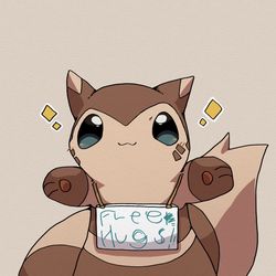 This is a pixiv picture whose title is フリーハグしてほしいオオタチ.