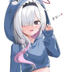 This is a pixiv picture whose title is ガオー🦈.