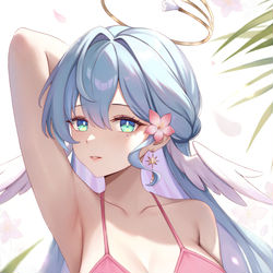 This is a pixiv picture whose title is Summer Robin.