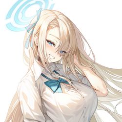 This is a pixiv picture whose title is アスナ.