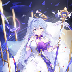 This is a pixiv picture whose title is 笼中鸟.