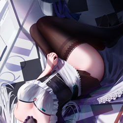 This is a pixiv picture whose title is 【尘白禁区】琴诺.