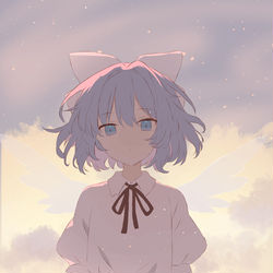 This is a pixiv picture whose title is 「裏切りの少女」.