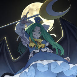 This is a pixiv picture whose title is 魅魔.