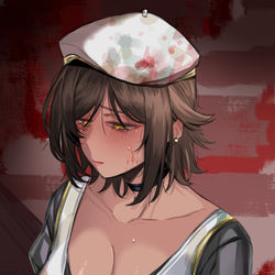This is a pixiv picture whose title is 약지 오티스.