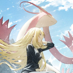 This is a pixiv picture whose title is シロナ.
