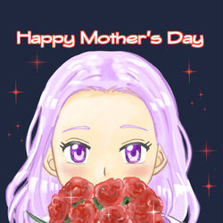 This is a pixiv picture whose title is 💐カーネーションと少女💐.