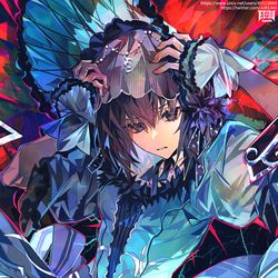 This is a pixiv picture whose title is 久遠寺有珠.