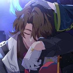 This is a pixiv picture whose title is おやすみ、お疲れ様。.
