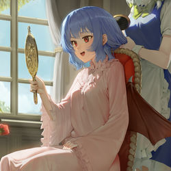 This is a pixiv picture whose title is morning.