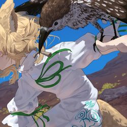 This is a pixiv picture whose title is 眼下の入道雲.