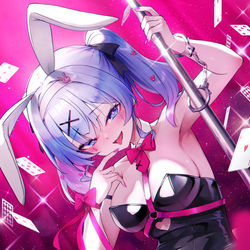 This is a pixiv picture whose title is ラビットホール.