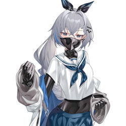 This is a pixiv picture whose title is 胶狼.