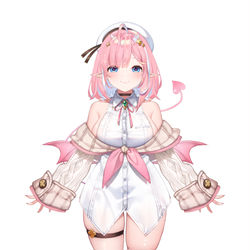 This is a pixiv picture whose title is Vtuber カノラユ.