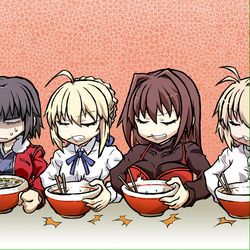 This is a pixiv picture whose title is 型月系まとめ.