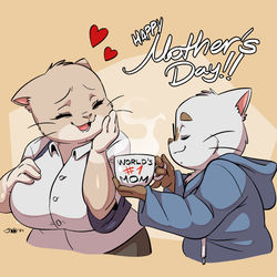 This is a pixiv picture whose title is Coffee for Mommy.