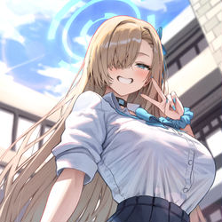 This is a pixiv picture whose title is アスナ.