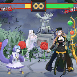 This is a pixiv picture whose title is 一瞬洗撃.