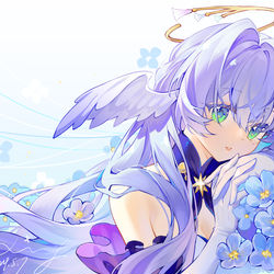 This is a pixiv picture whose title is 𝒯𝒽ℯ𝓃 𝓌𝒶𝓀ℯ 𝓉ℴ 𝓌ℯℯ𝓅.