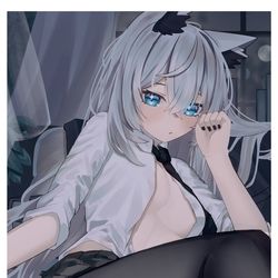 This is a pixiv picture whose title is 白上フブキ.
