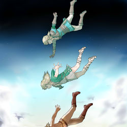 This is a pixiv picture whose title is ティアーズオブキングダム１周年おめでとう絵.