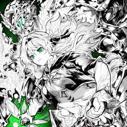 This is a pixiv picture whose title is ホタル！.