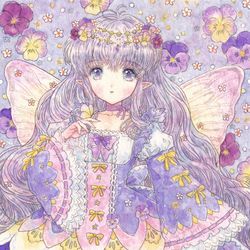 This is a pixiv picture whose title is オーダー原画作品.
