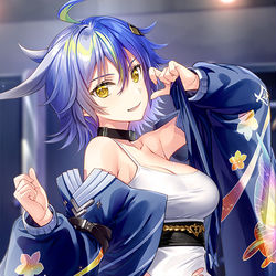This is a pixiv picture whose title is どうだ、似合ってるか？.