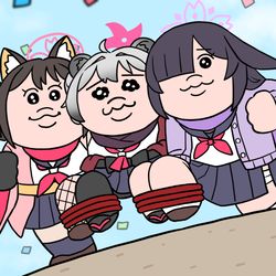 This is a pixiv picture whose title is 忍術.