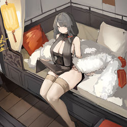 This is a pixiv picture whose title is 卡律布狄斯.