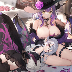 This is a pixiv picture whose title is 【お仕事】ルミナプログノシス　今だけは独り占め.
