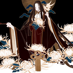 This is a pixiv picture whose title is 菊の宴.