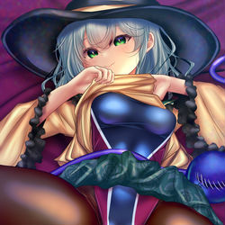 This is a pixiv picture whose title is 無意識.