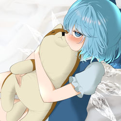 This is a pixiv picture whose title is ちるのむぎゅ.