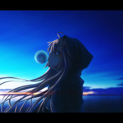 This is a pixiv picture whose title is バブルガム.