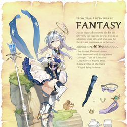 This is a pixiv picture whose title is 星海の冒険者.