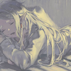 This is a pixiv picture whose title is 💤.