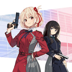This is a pixiv picture whose title is リコリス.