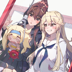 This is a pixiv picture whose title is 大和 Iowa ✰.