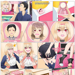 This is a pixiv picture whose title is Kitagawa Gojo-chan.