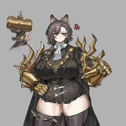 This is a pixiv picture whose title is 拳头硬了，所以成拳卫了.
