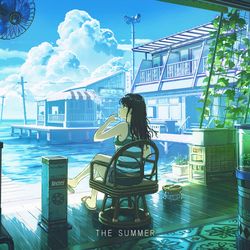 This is a pixiv picture whose title is 潮風.